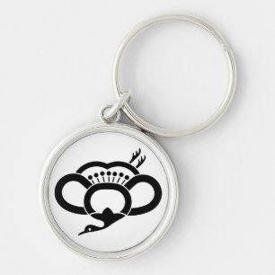 Schattenkranförmige Pflaumenblüte Schlüsselanhänge Schlüsselanhänger