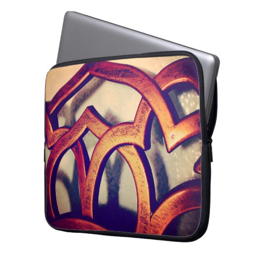 Schattenkunst Laptopschutzhülle (Vorderseite Links)