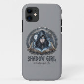 Schattenmädchen Case-Mate iPhone Hülle (Rückseite)