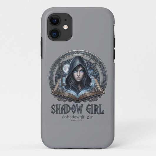 Schattenmädchen Case-Mate iPhone Hülle (Rückseite)