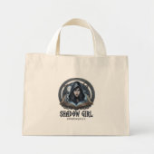 Schattenmädchen Mini Stoffbeutel (Vorne)