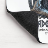 Schattenmädchen Mousepad (Ecke)