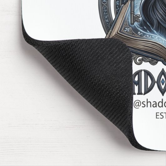 Schattenmädchen Mousepad (Ecke)