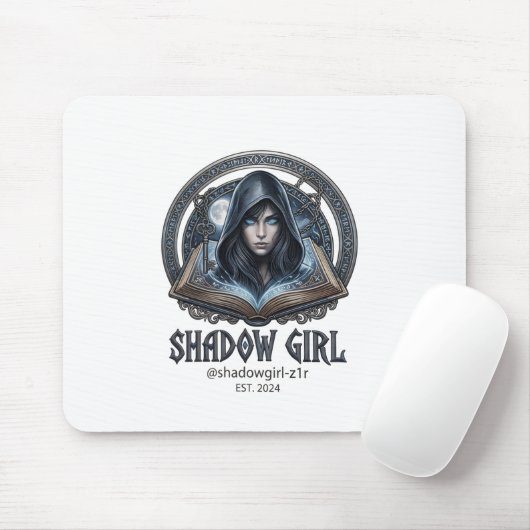 Schattenmädchen Mousepad (Mit Mouse)