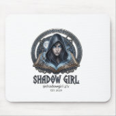 Schattenmädchen Mousepad (Vorne)