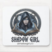 Schattenmädchen Mousepad (Vorne)