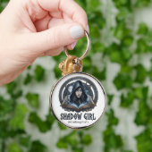 Schattenmädchen Schlüsselanhänger (Hand)