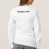 Schattenmädchen T-Shirt (Rückseite)