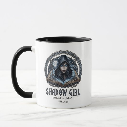 Schattenmädchen Tasse (Links)
