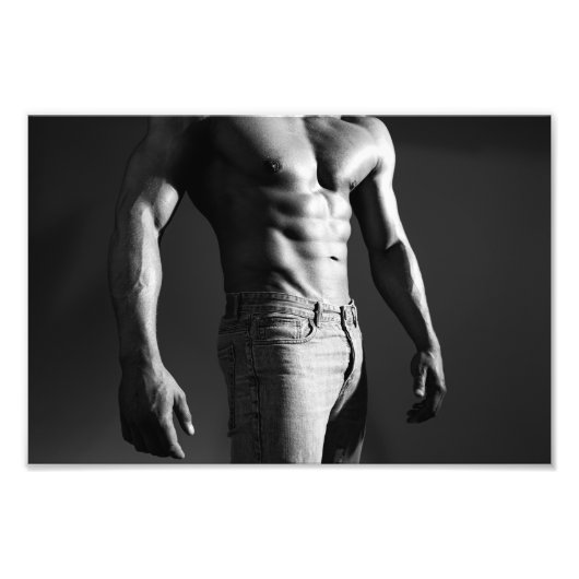 Schattenmuskeln Hot Typ Poster (Vorne)