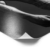 Schattenmuskeln Hot Typ Poster (Ecke)