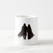 Schattenpaar Kaffeetasse (Mittel)