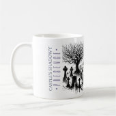 Schattenpräsenz des Schlosses Kaffeetasse (Links)