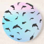 Schattenregenhai Getränkeuntersetzer (Vorne)