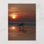 Schattenrennen-Postkarte Postkarte (Vorderseite)