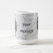 Schattenriss einer Frau Kaffeetasse (Mittel)