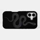 Schattenserpent - Die Eleganz der Venom iPhone 16 Hülle (Rückseite (Horizontal))