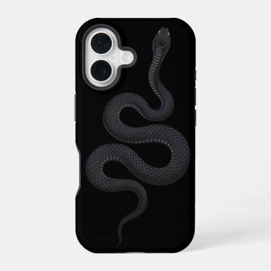 Schattenserpent - Die Eleganz der Venom iPhone 16 Hülle (Rückseite)