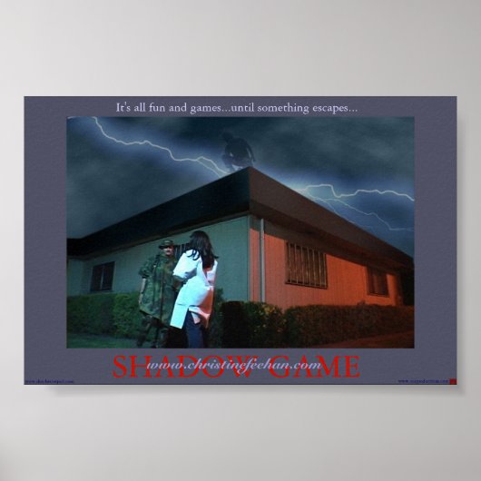 Schattenspiel Poster (Vorne)