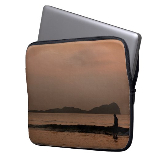 Schattensurfen Laptopschutzhülle (Vorderseite Links)