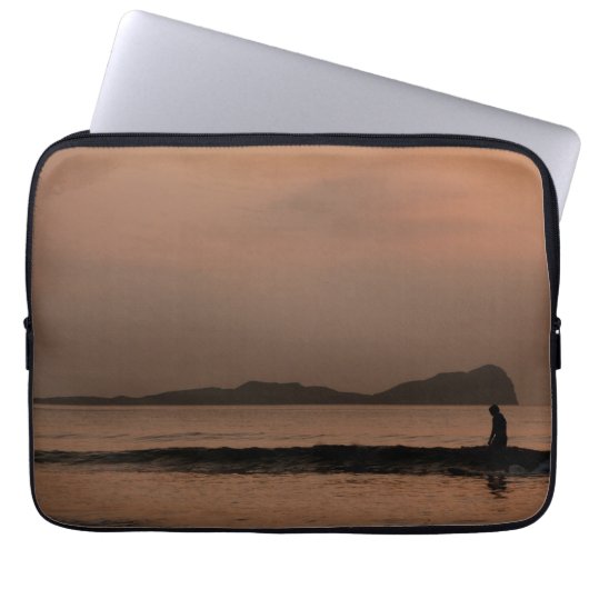 Schattensurfen Laptopschutzhülle (Vorderseite)