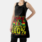 Schattenzustand im 19. Jahrhundert schwarze Geschi Schürze (InSitu)