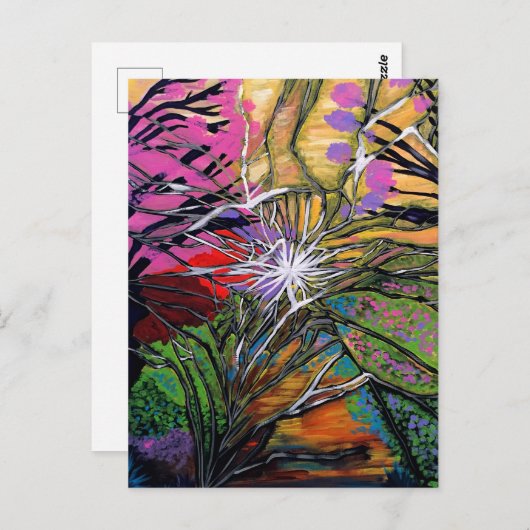 Schatter Traum Postkarte (Vorne/Hinten)