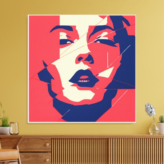 SchatterGaze Leinwanddruck (Insitu (Wohnzimmer))