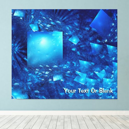 SchatterMirrors Leinwanddruck (Insitu (Holzboden))