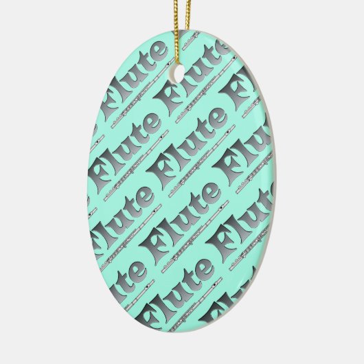 Schattierflute Keramik Ornament (Links)