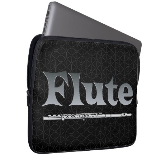 Schattierflute Laptopschutzhülle (Vorne Rechts)