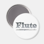 Schattierflute Magnet (Vorderseite/Rückseite)