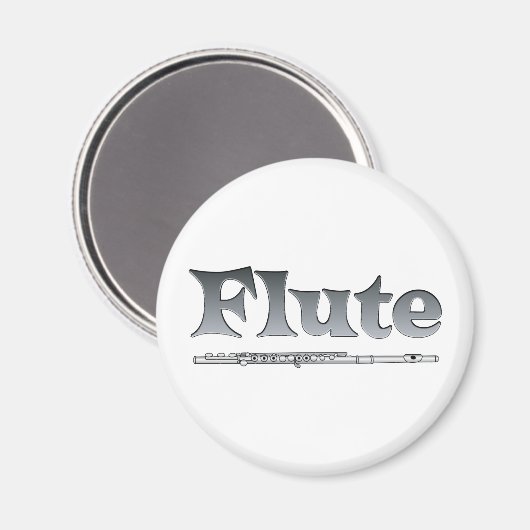 Schattierflute Magnet (Vorderseite/Rückseite)