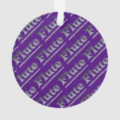 Schattierflute Ornament (Rückseite)