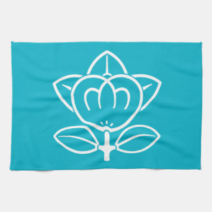 Schattierte Mandarine Handtuch