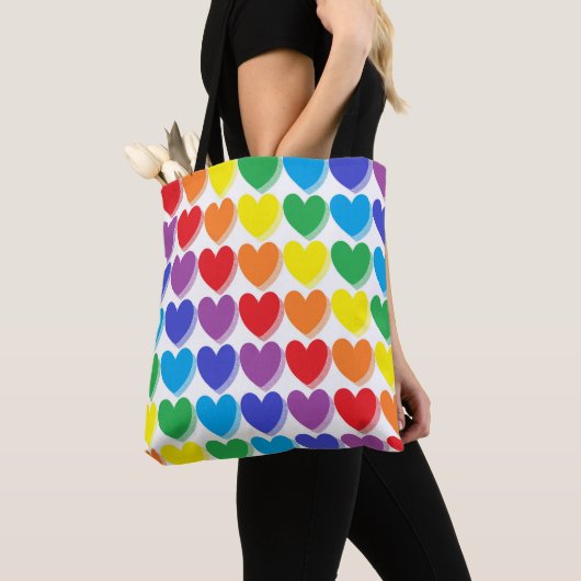Schattierte Regenbogenhörer Tasche (Von Nahem)