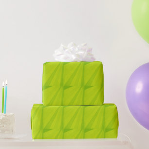 Schattierter grüner Blitz Geschenkpapier