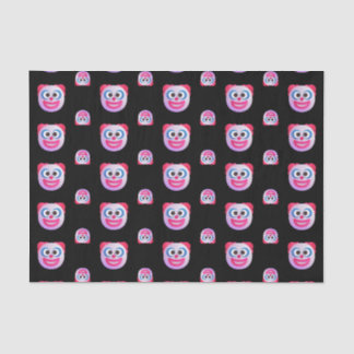 Schattiertes Clowface Emojis Custom Color Niedlich Seidenpapier