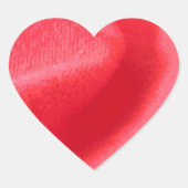 Schattiertes Herz - Aufkleber (Vorderseite)