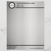 Schattiertes Silber-Grau Minimalistisch