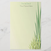 Schattierungen an der grünen Grasgrenze Briefpapier (Vorderseite)