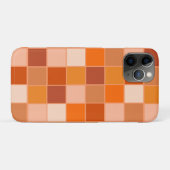 Schattierungen der Orangen Quadrate Case-Mate iPhone Hülle (Rückseite (Horizontal))