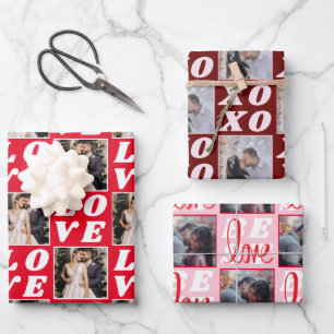 Schattierungen des Fotos 3 Geschenkpapier Set