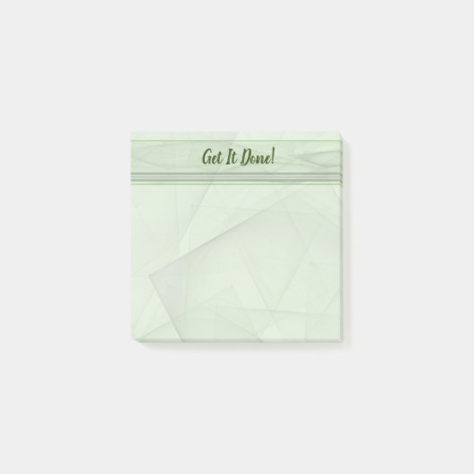 Schattierungen des geometrischen Hintergrunds von  Post-it Klebezettel (Vorderseite)