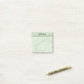 Schattierungen des geometrischen Hintergrunds von  Post-it Klebezettel (Auf Schreibtisch)