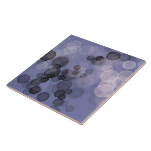 Schattierungen des grauen Bokeh-Kreises Fliese (Seite)