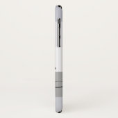 Schattierungen des Personalisierten Ombre Stripe-N Case-Mate iPhone Hülle (Hinten/Links)