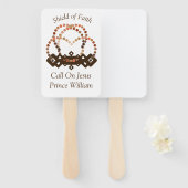 Schattierungen eines Prinzenjungen mit voller Rüst Fächer (Vorne und Hinten)