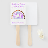 Schattierungen eines Prinzessinnen, vollwertige Rü Fächer (Vorne und Hinten)