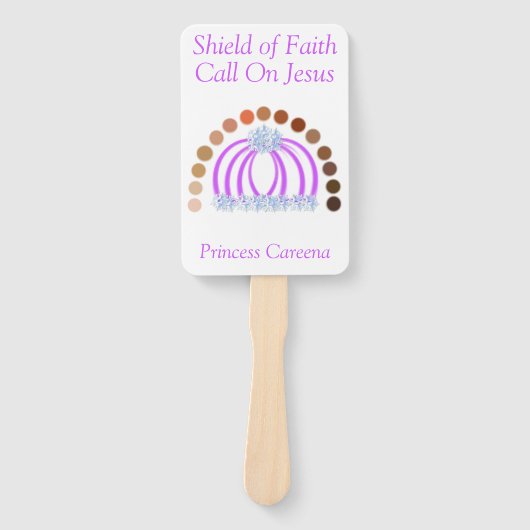 Schattierungen eines Prinzessinnen, vollwertige Rü Fächer (Vorderseite)